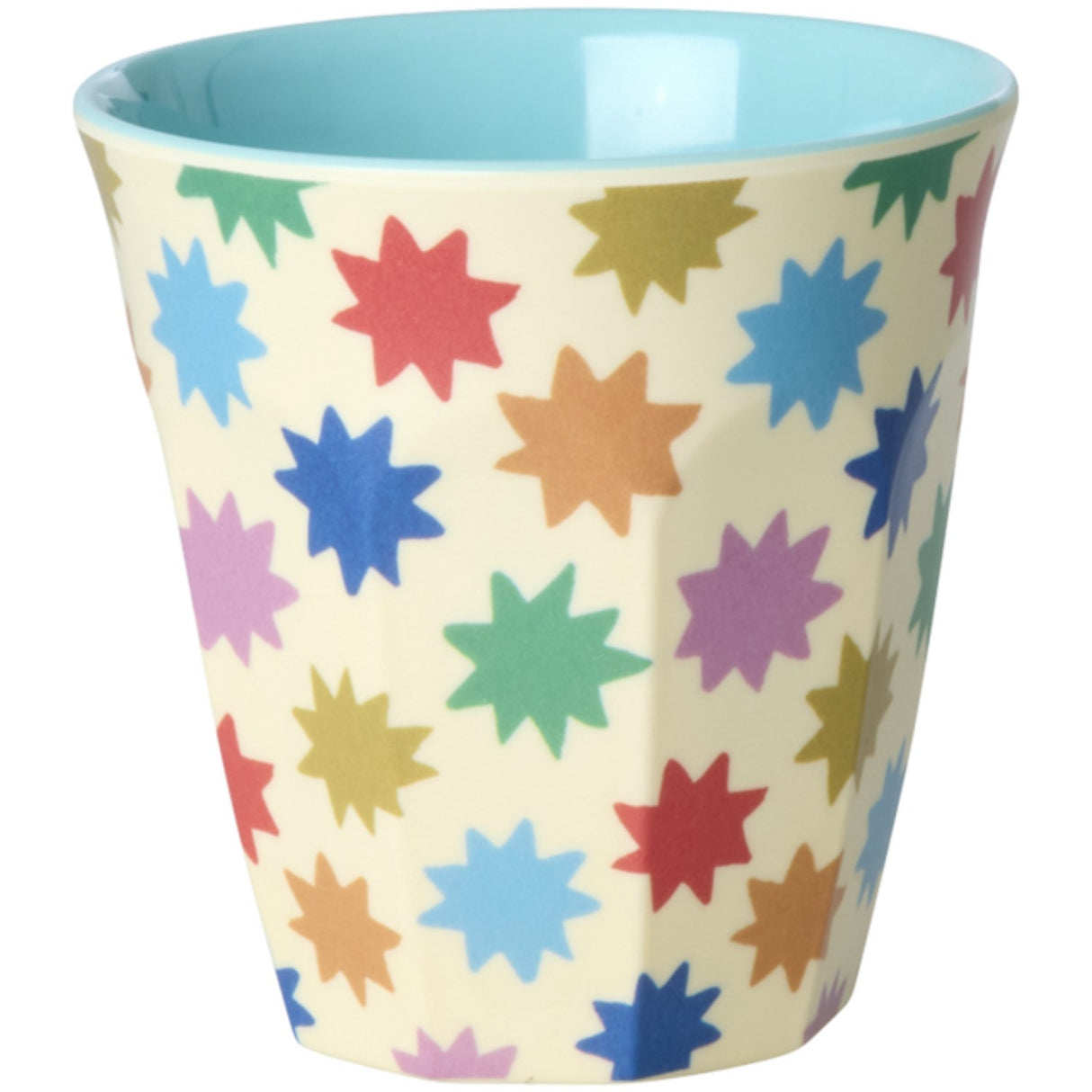 Rice Fun Fair Print Mint Melamine Cups Small 6 Pack