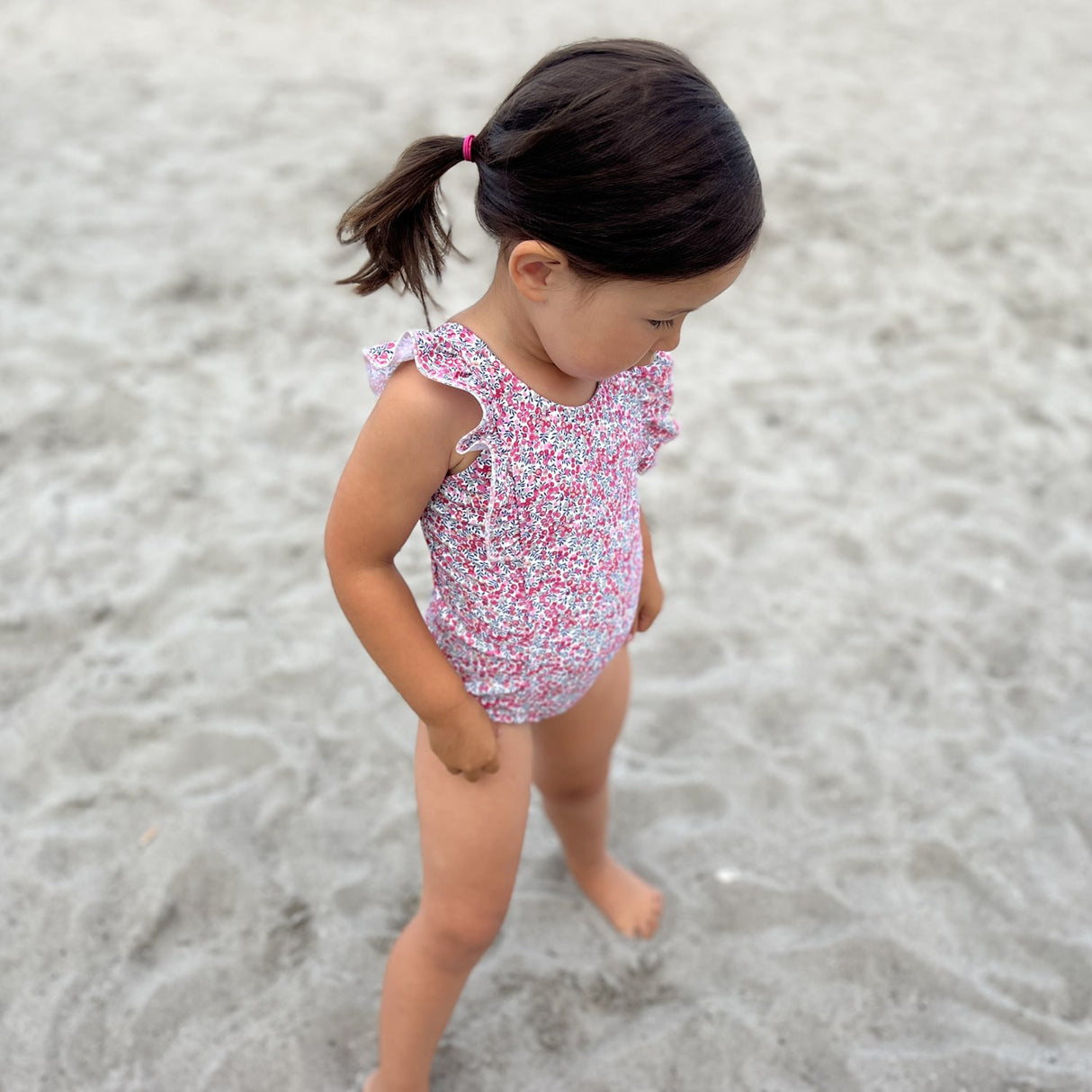 Petit Crabe Wiltshire Bud Swim Swimsuit - Made with Liberty© Fabric