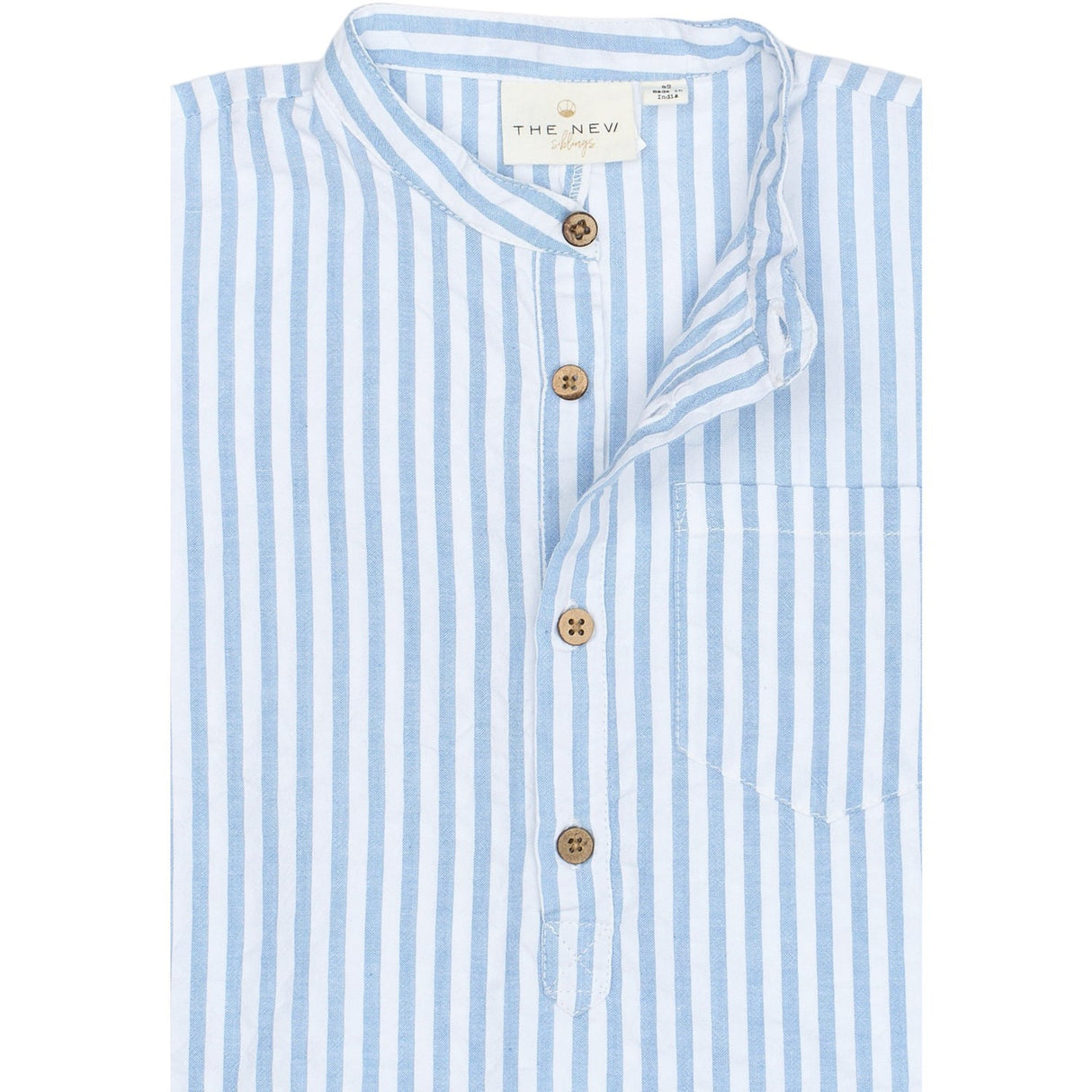 THE NEW Siblings X Luksusbaby Blue Fog Striped Ojo Jumpsuit