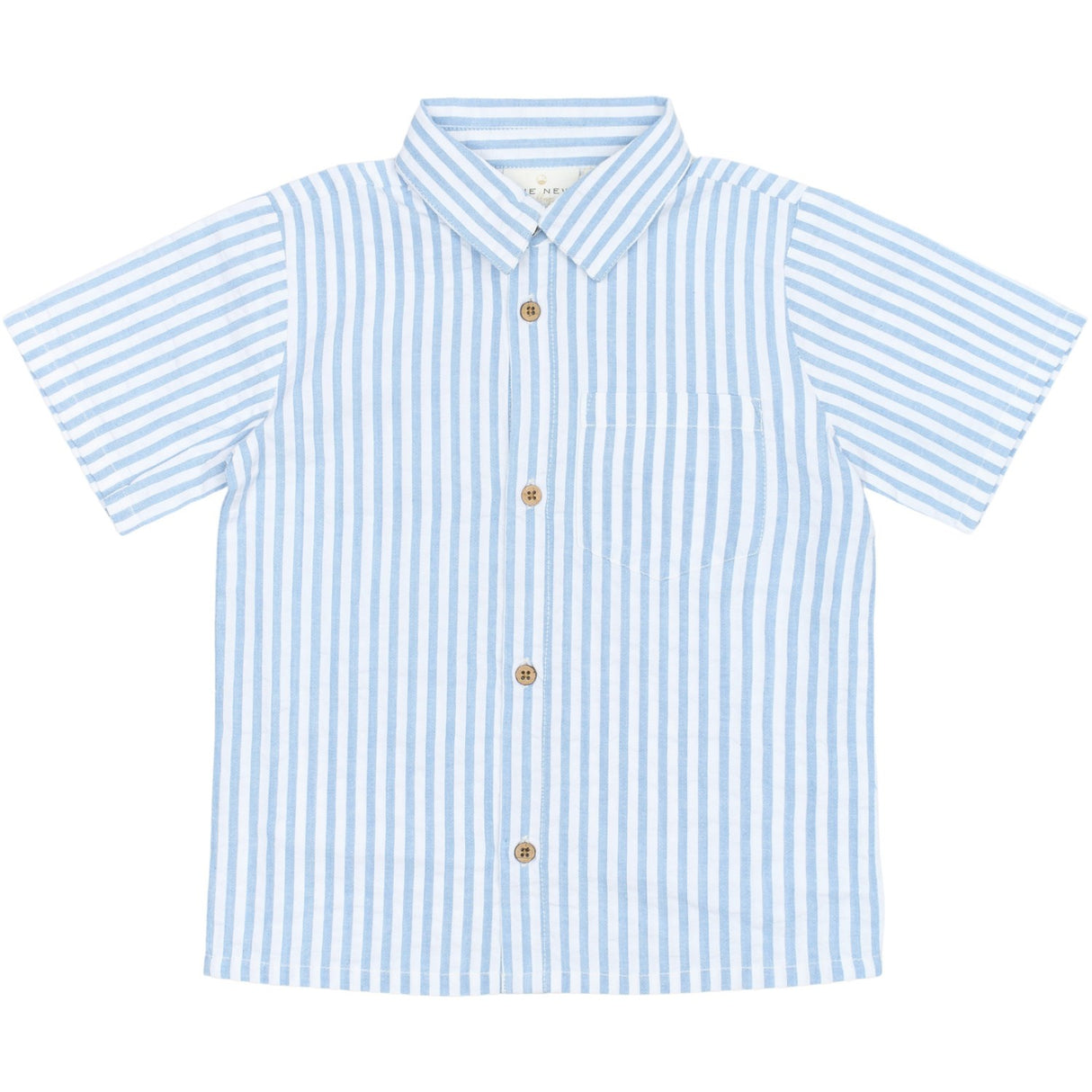 THE NEW Siblings X Luksusbaby Blue Fog Striped Ojo Shirt