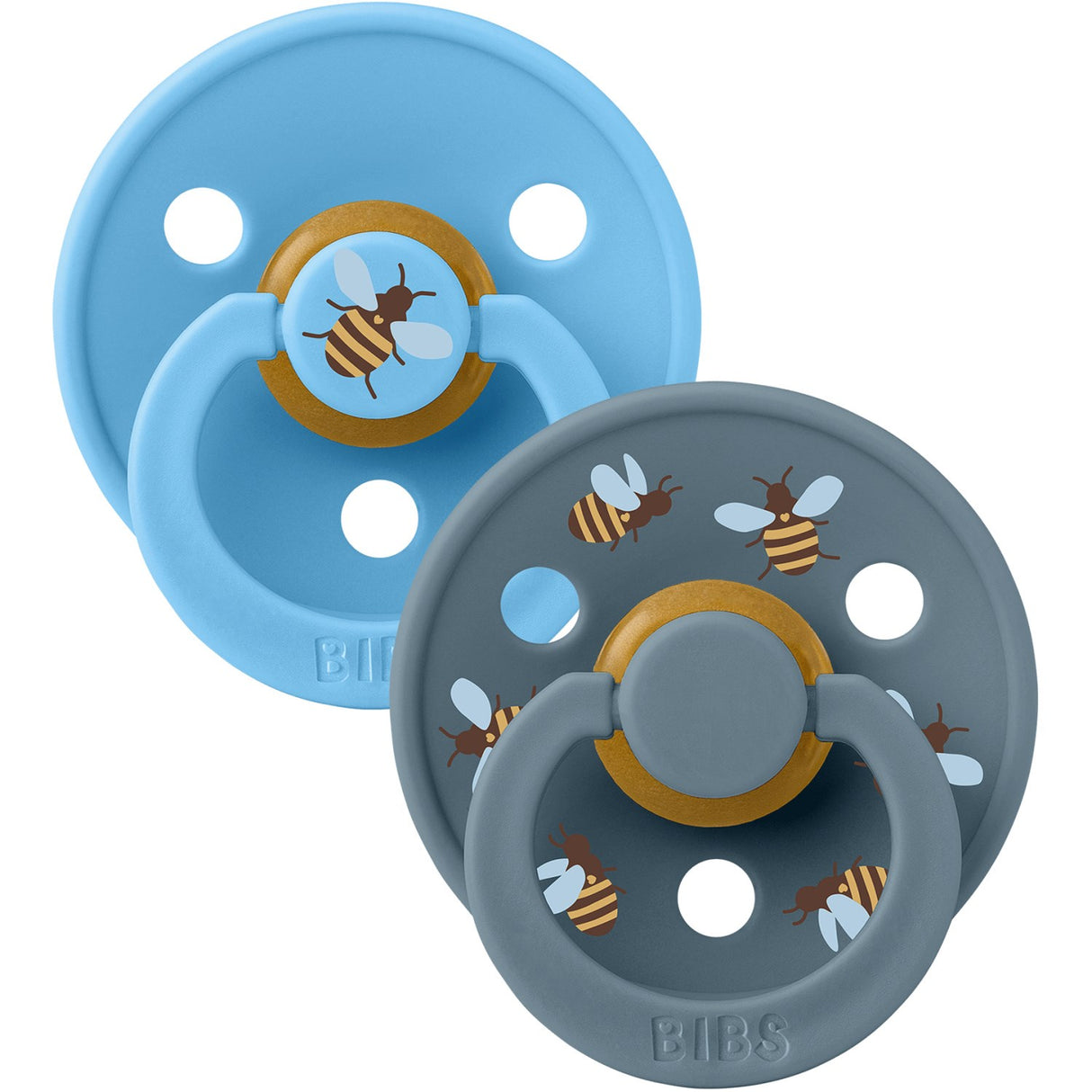 Bibs Breeze Mix Pacifier Studio Colour Bumblebee Latex 2-Pack