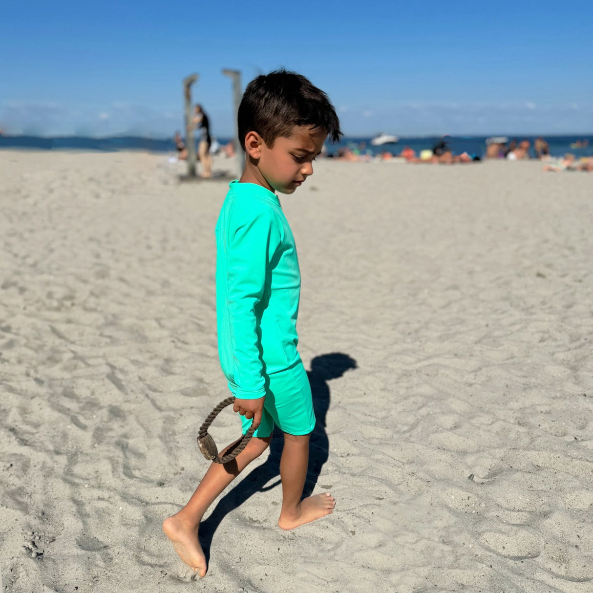 Petit Crabe Parrot Combi Sunsuit