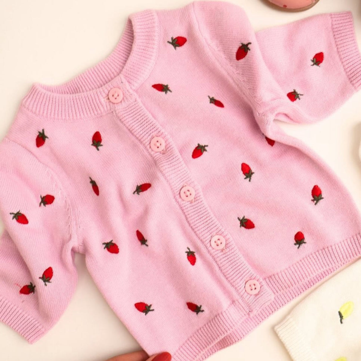 Name It Light Lilac Detrille Knit Cardigan