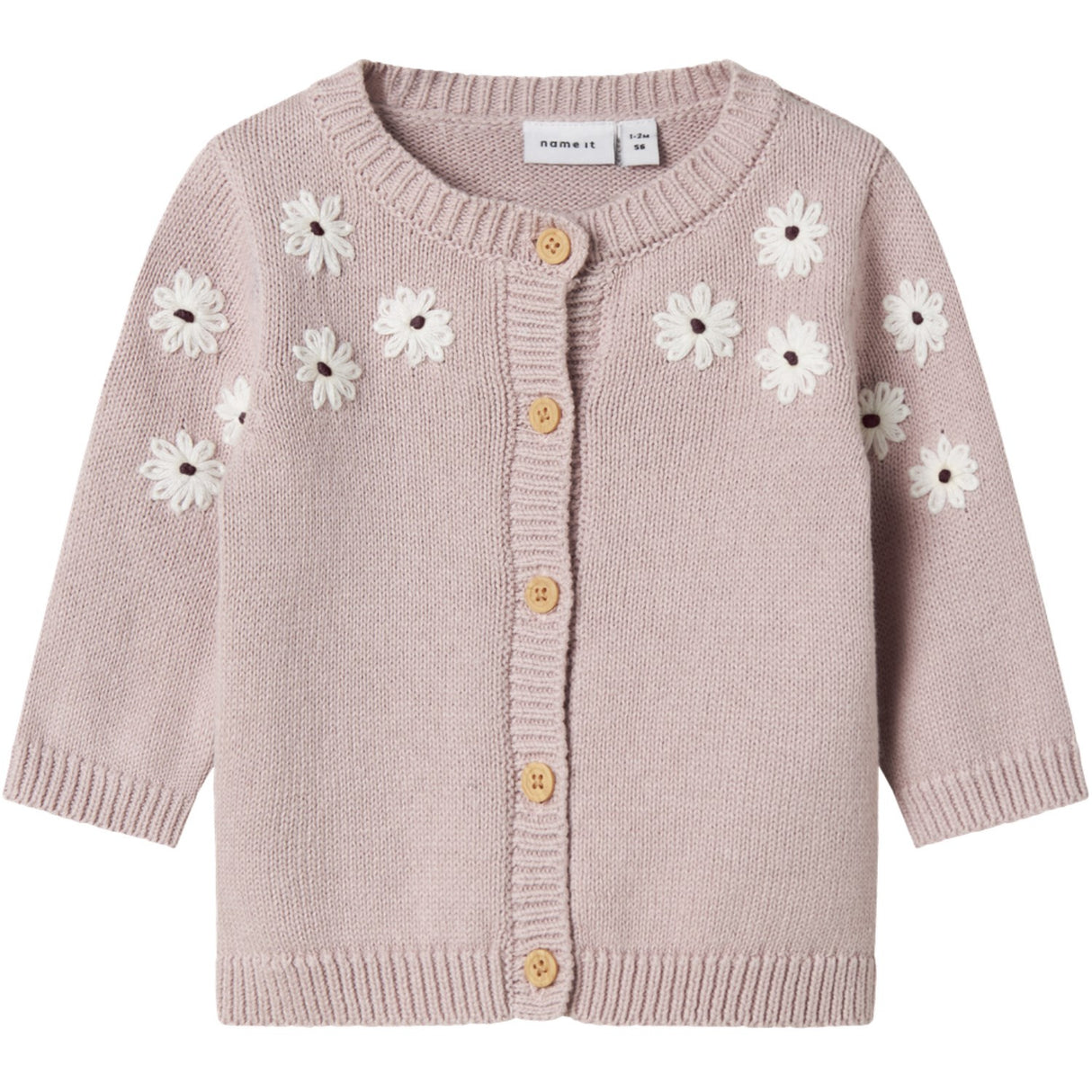 Name It Burnished Lilac Nbflaisy Ls Knit Card