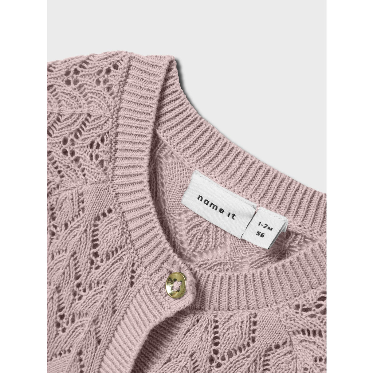 Name It Burnished Lilac Nbflilje Ls Knit Card