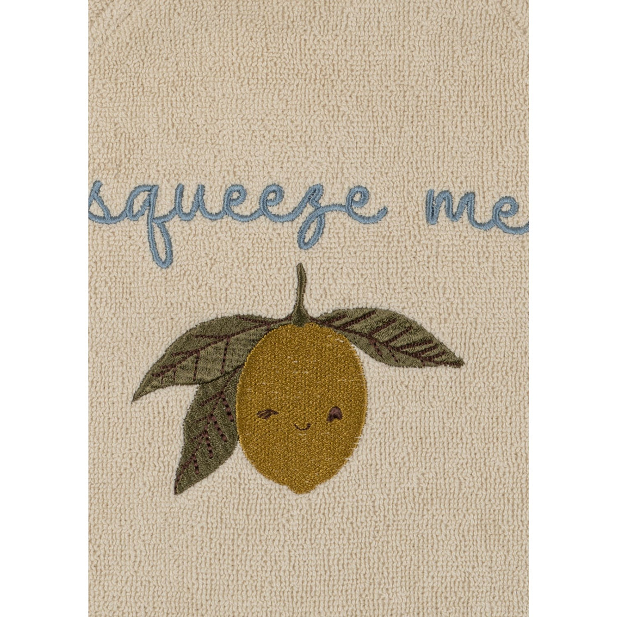 Konges Sløjd Lemon Terry Bathrobe Embroidery Gots