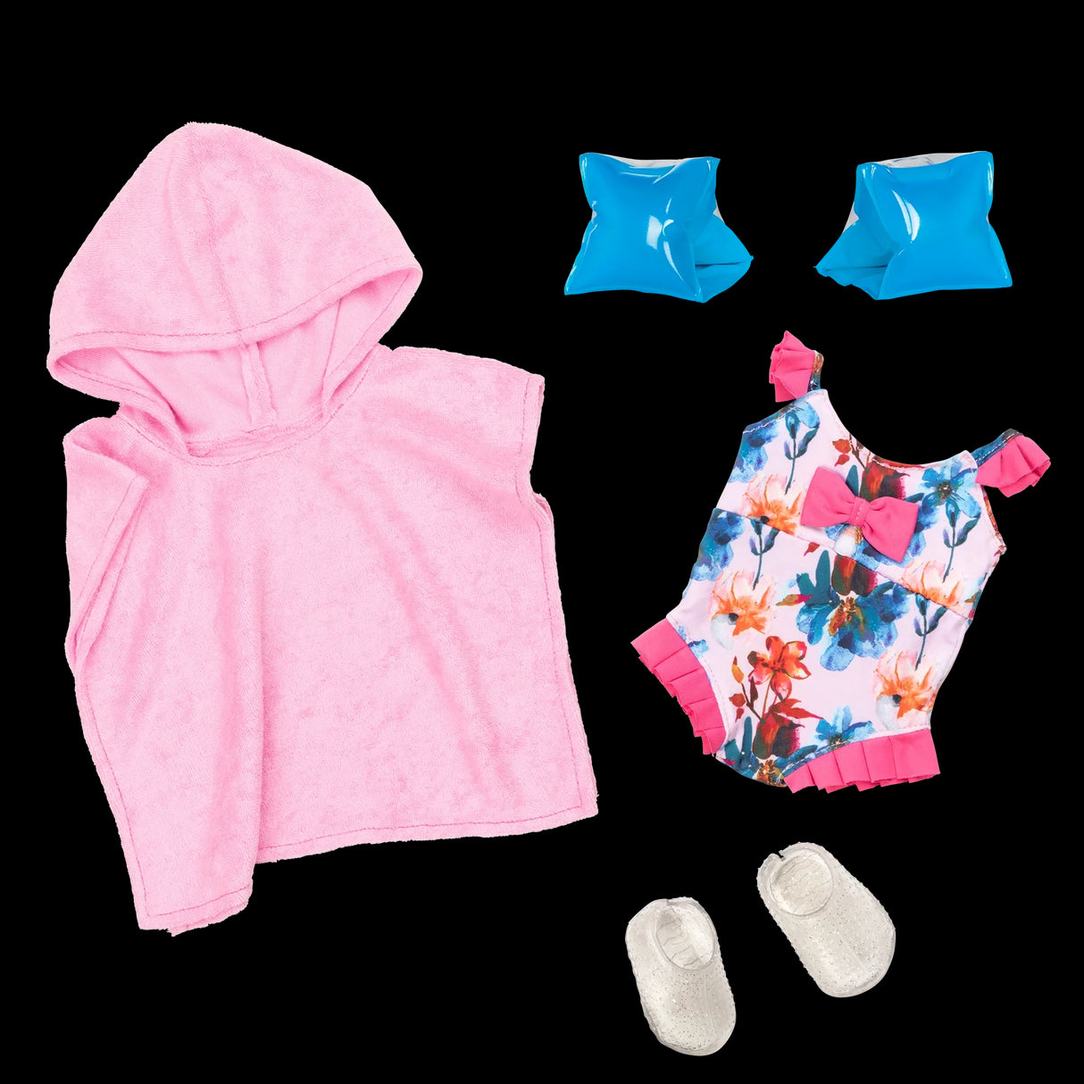 Our Generation Deluxe Doll Clothing Flower Bathing suit