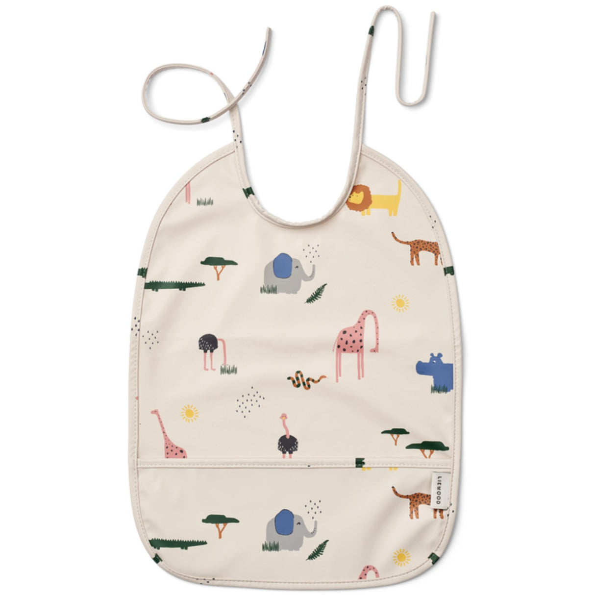 LIEWOOD Safari Sandy Mix Lai Bib