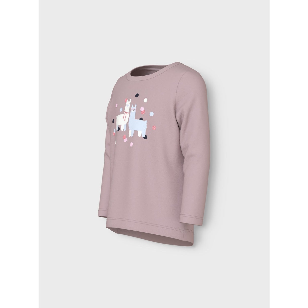 Name It Burnished Lilac Lama Nmfvix Ls Top