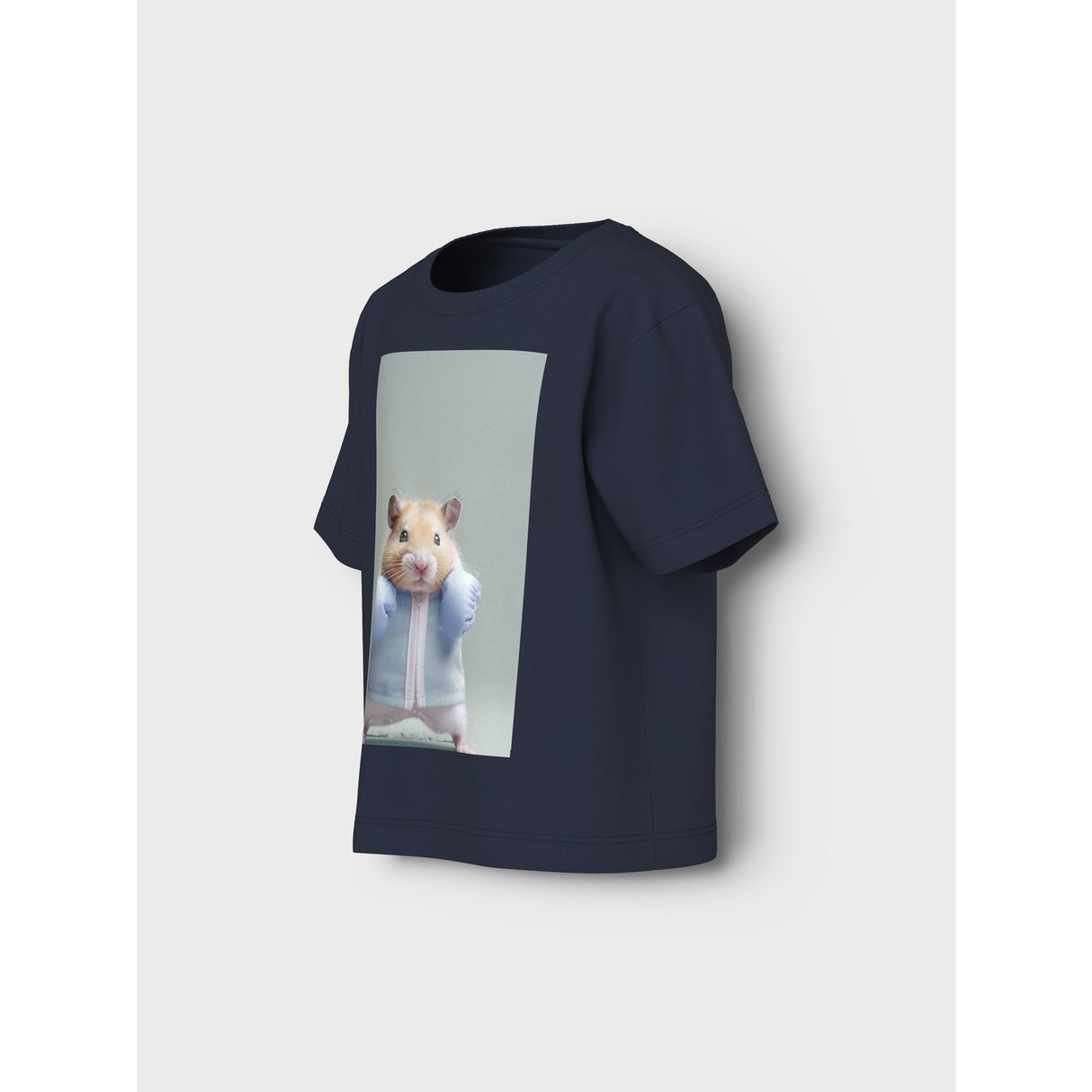 Name It Navy Blazer Boxing Hamster Nmmvoto Ss Nreg Top