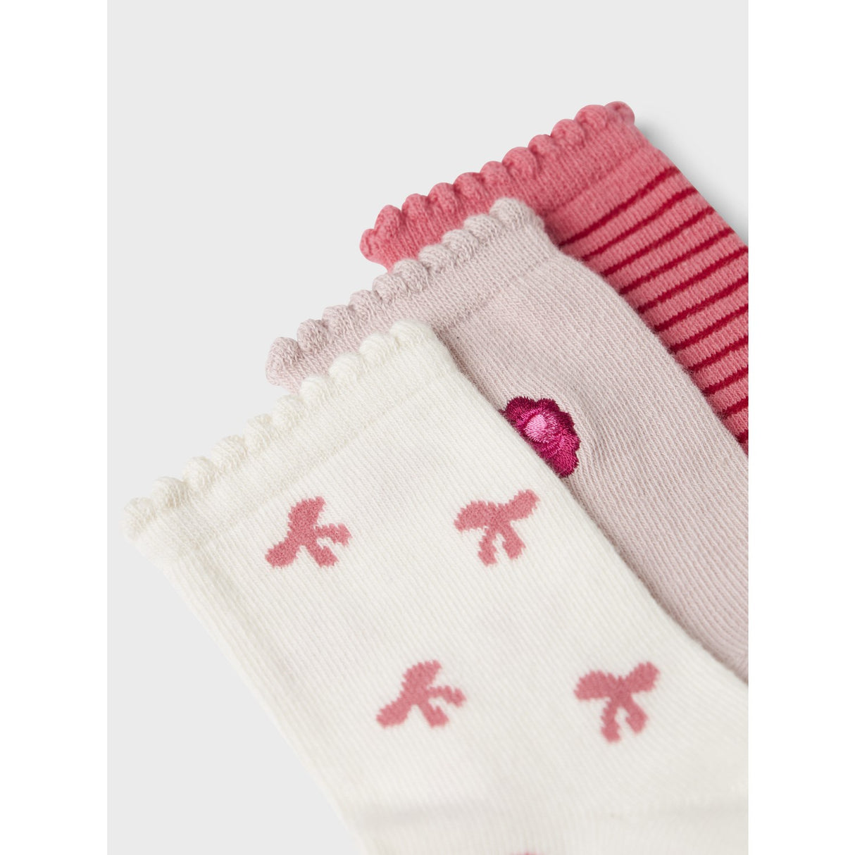 Name It Cloud Dancer Nmfkimi 3P Socks
