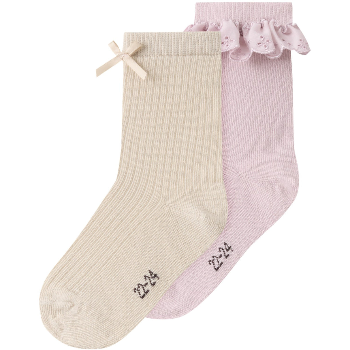 Name It Burnished Lilac Peyote Nmfkenna 2P Socks