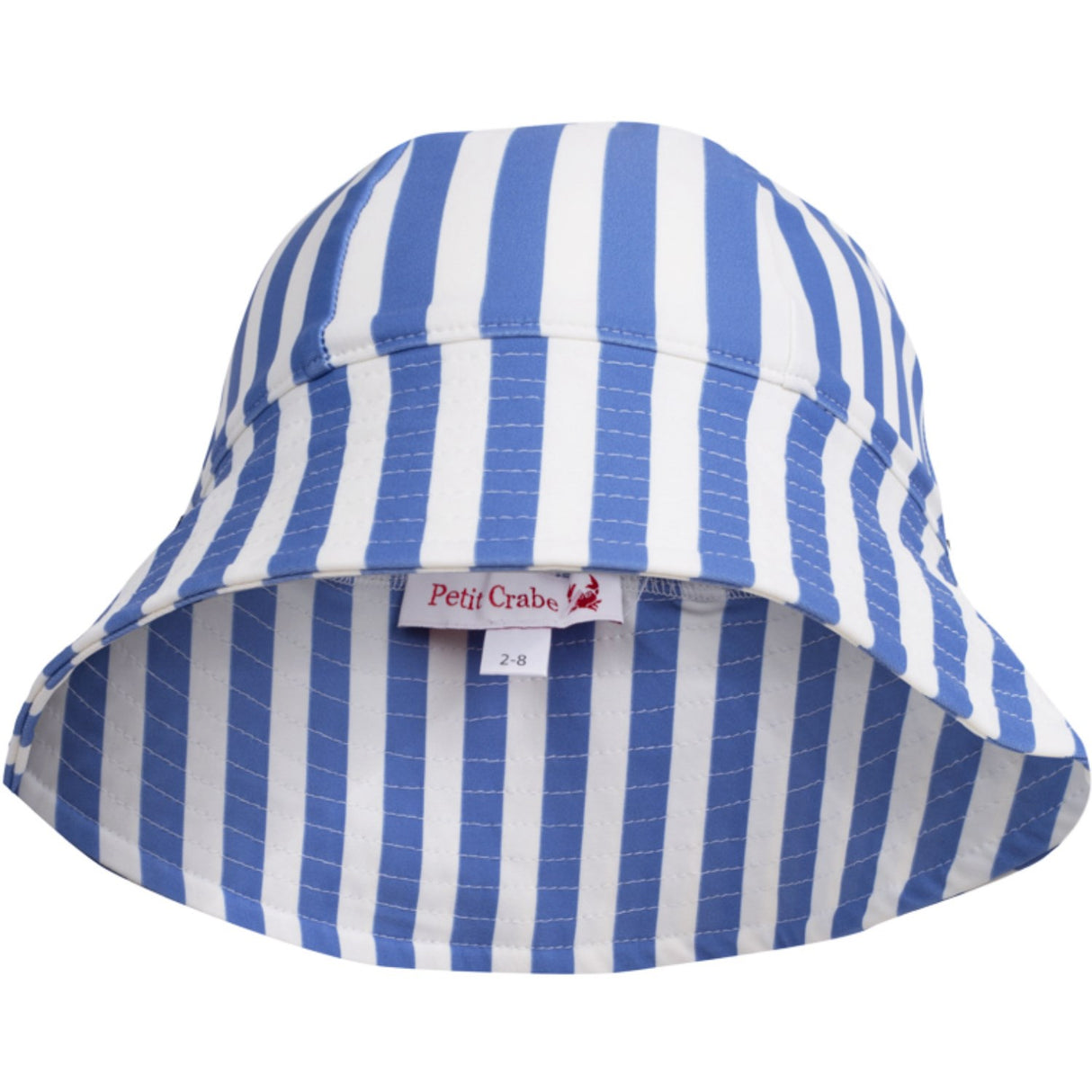 Petit Crabe Vertical Stripes Frey Sun hat