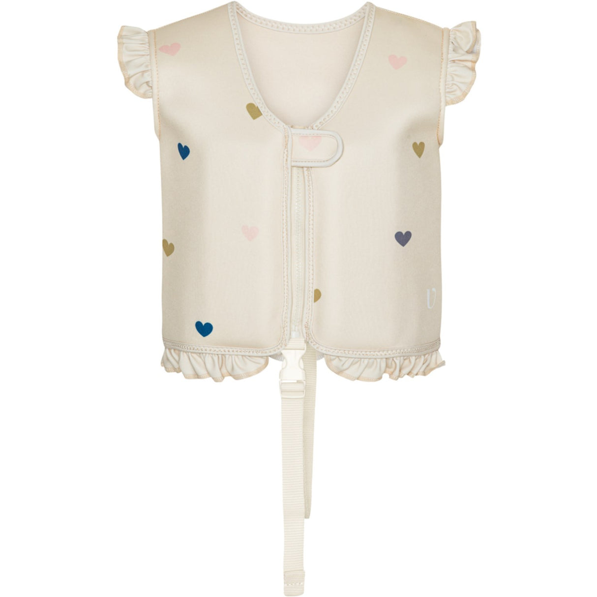 Vanilla COPENHAGEN Milk Hearts Swim Vest Neo