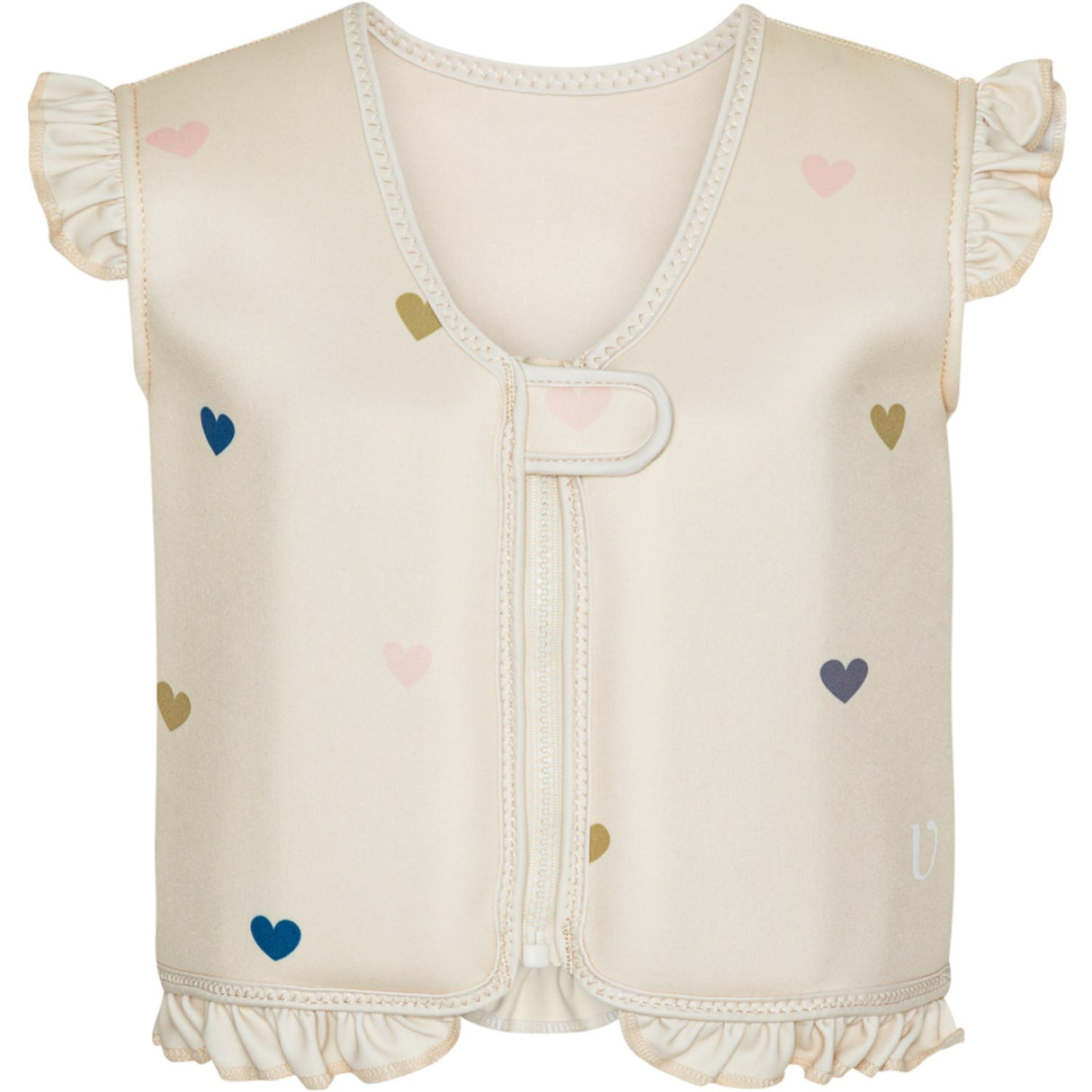 Vanilla COPENHAGEN Milk Hearts Swim Vest Neo