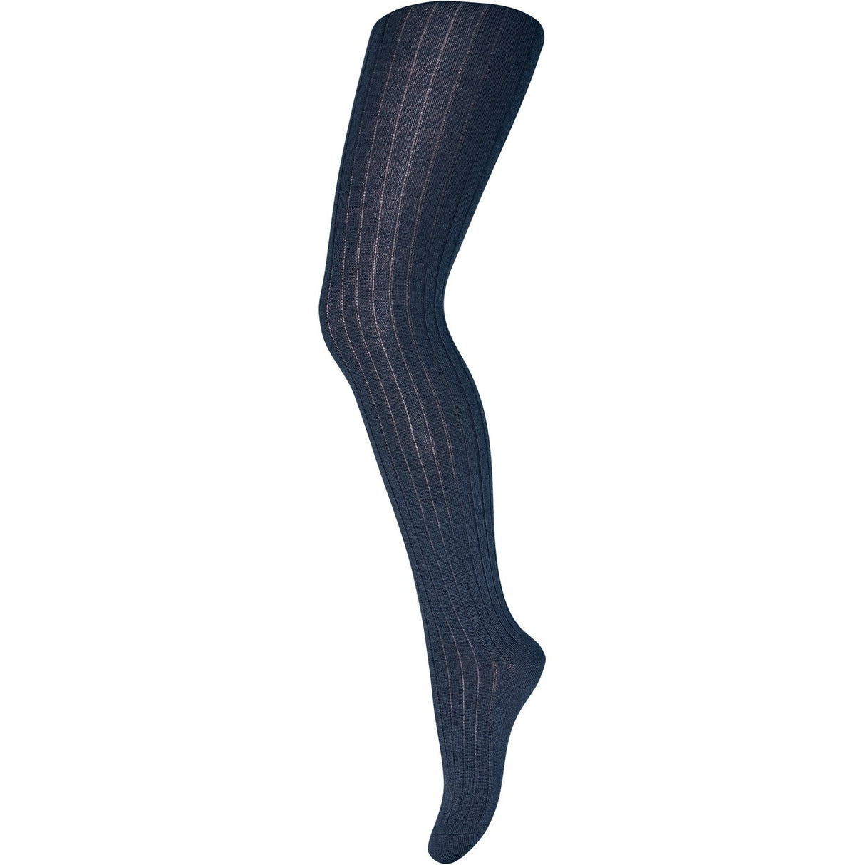 Mp Danmark Navy Wool Rib Tights