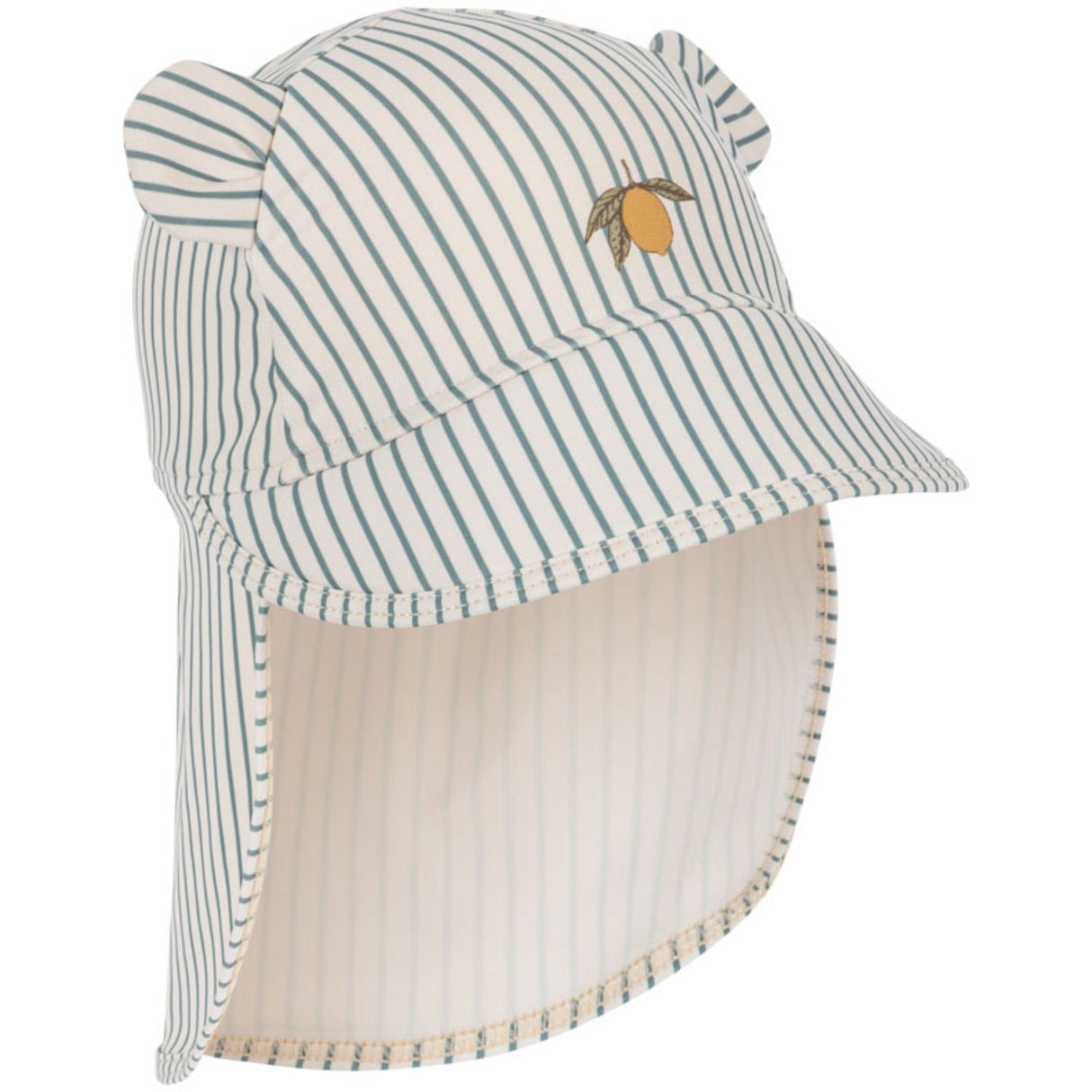 Konges Sløjd Tea Stripe Aster Bear Swim Hat Grs