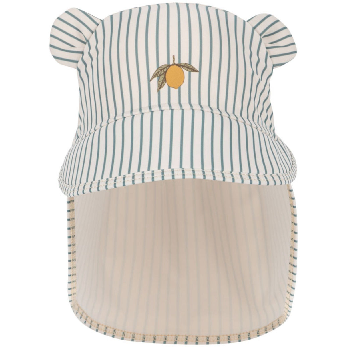 Konges Sløjd Tea Stripe Aster Bear Swim Hat Grs