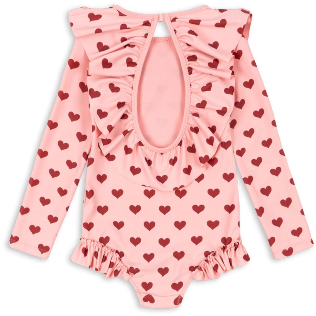 Konges Sløjd Amour Pink Manuca Ls Swimsuit Grs
