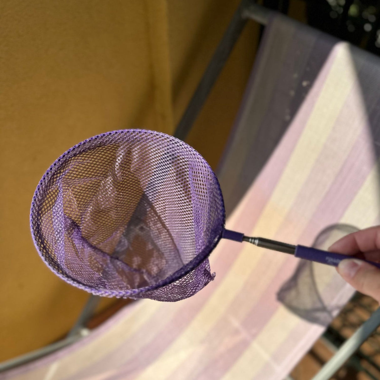 Scrunch & Follow The Duck Dark Purple Bucket And Fishing Net Bundle