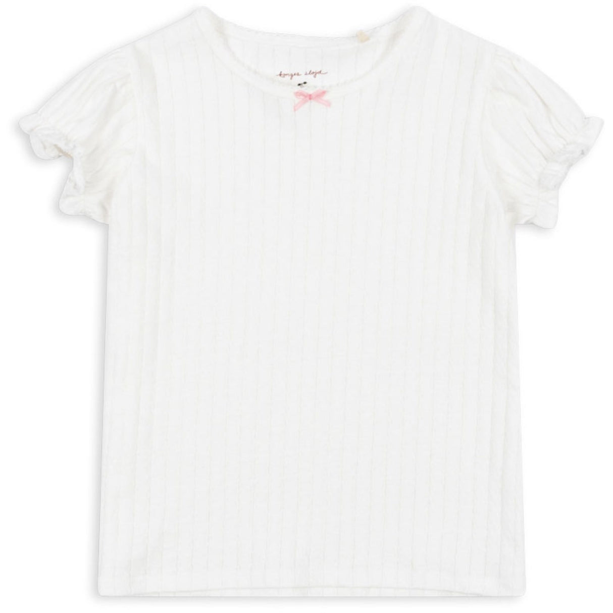 Konges Sløjd Snow White Mallou Tee Gots