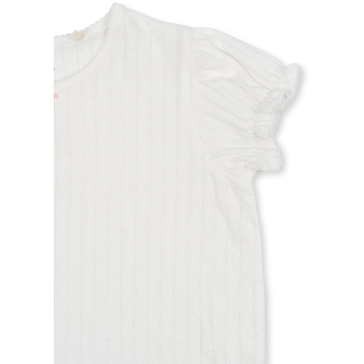 Konges Sløjd Snow White Mallou Tee Gots