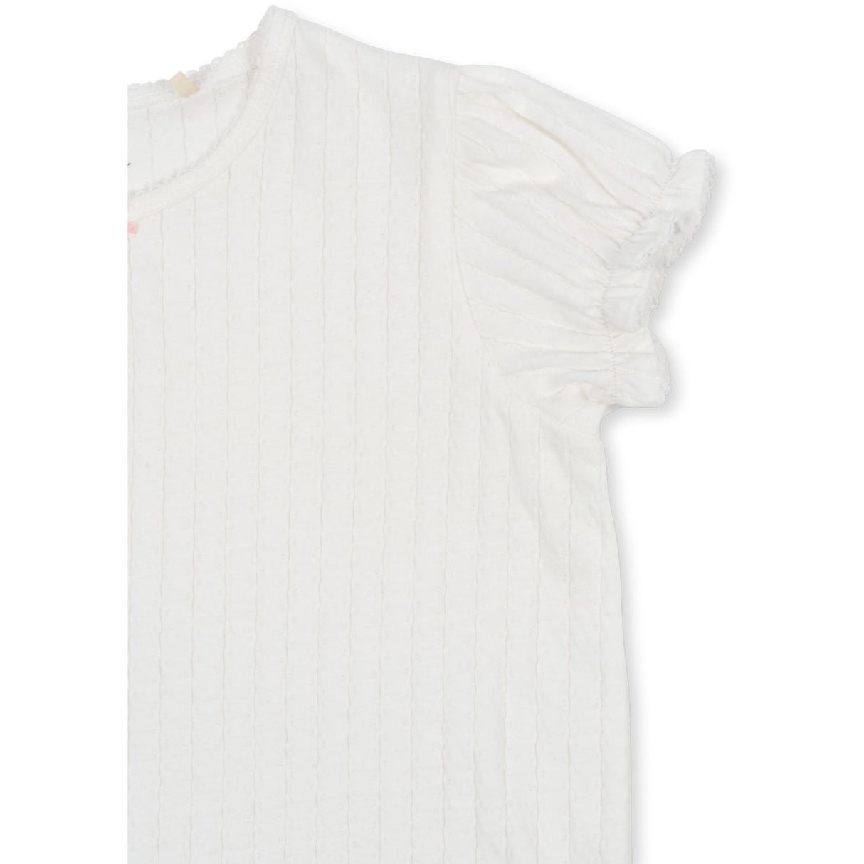 Konges Sløjd Snow White Mallou Tee Gots