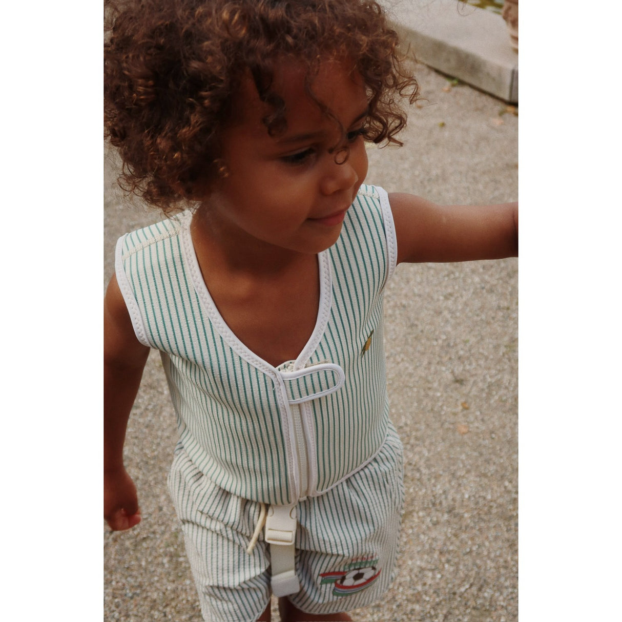 Konges Sløjd Tea Stripe Ellis Swim Vest