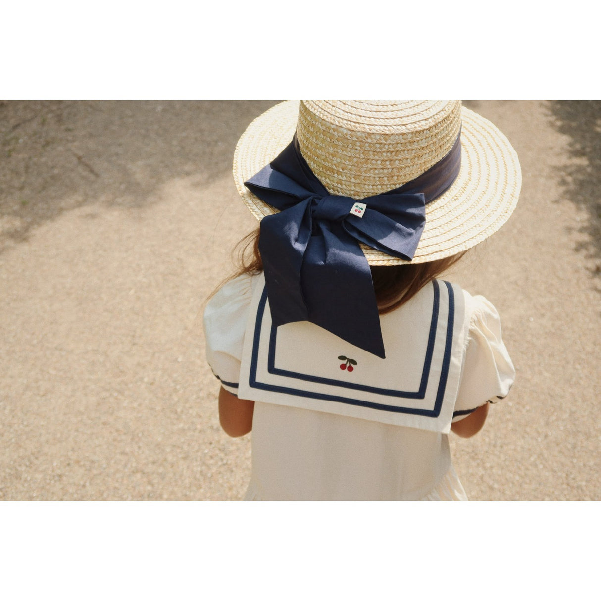 Konges Sløjd Optic White Allie Sailor Dress Gots