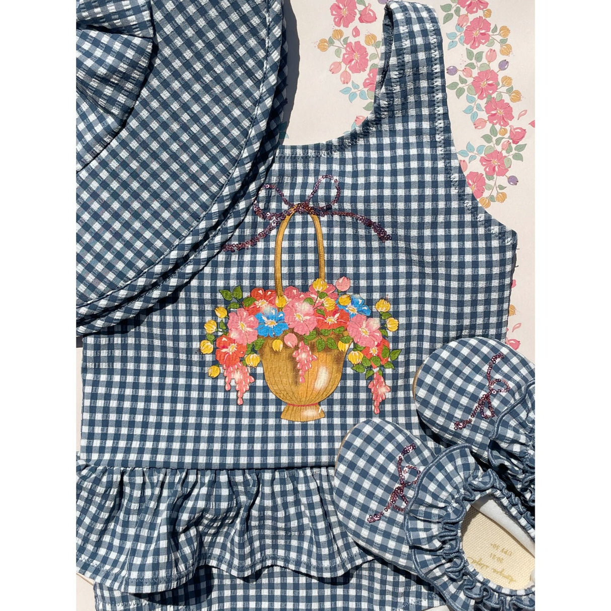 Konges Sløjd Vintage Indigo Soline Swim Hat