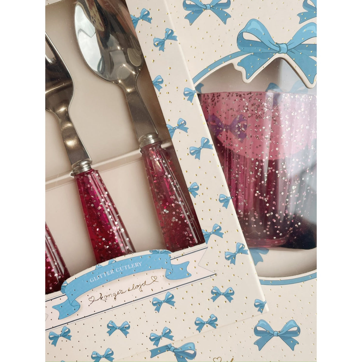 Konges Sløjd Sparkling Sangria Glitter Cutlery