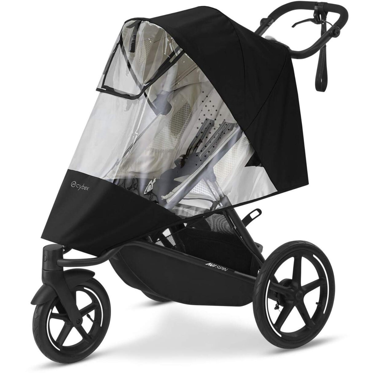 Cybex Transparent Avi Spin Rain Cover