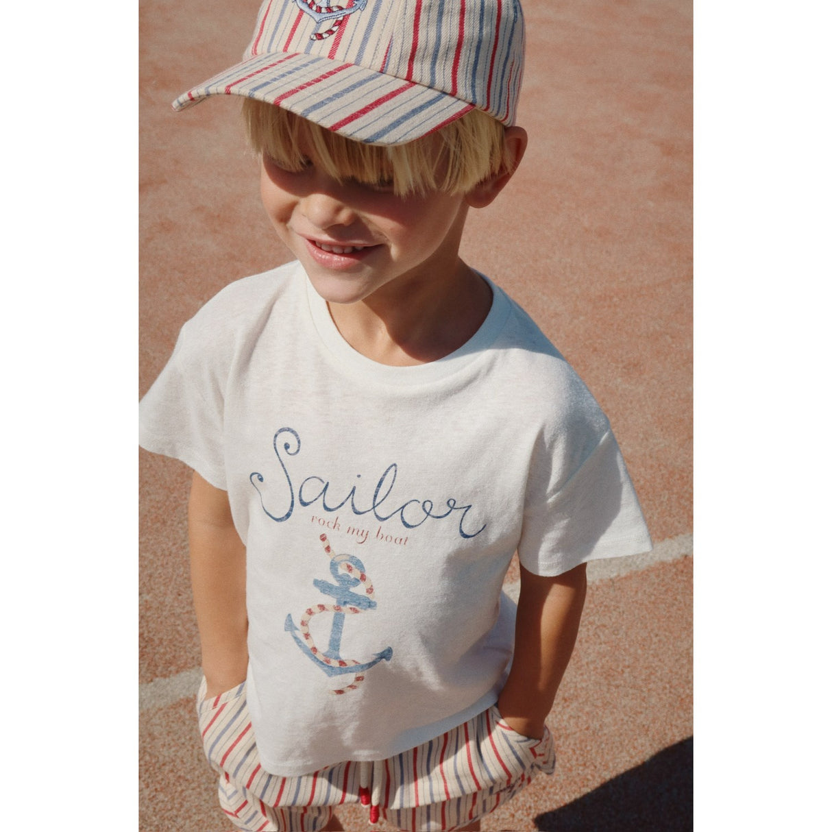 Konges Sløjd Antique Stripe Marlon Cap Gots