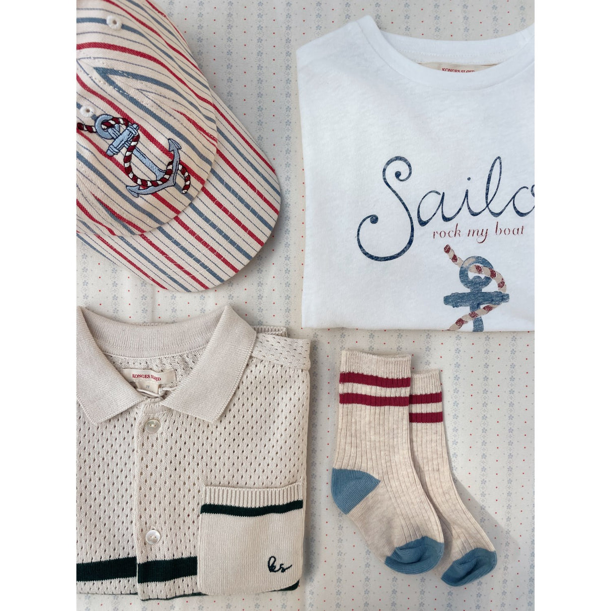 Konges Sløjd Antique Stripe Marlon Cap Gots