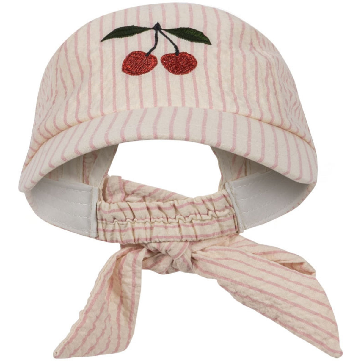Konges Sløjd Peony Stripe Ellie Bow Cap Gots