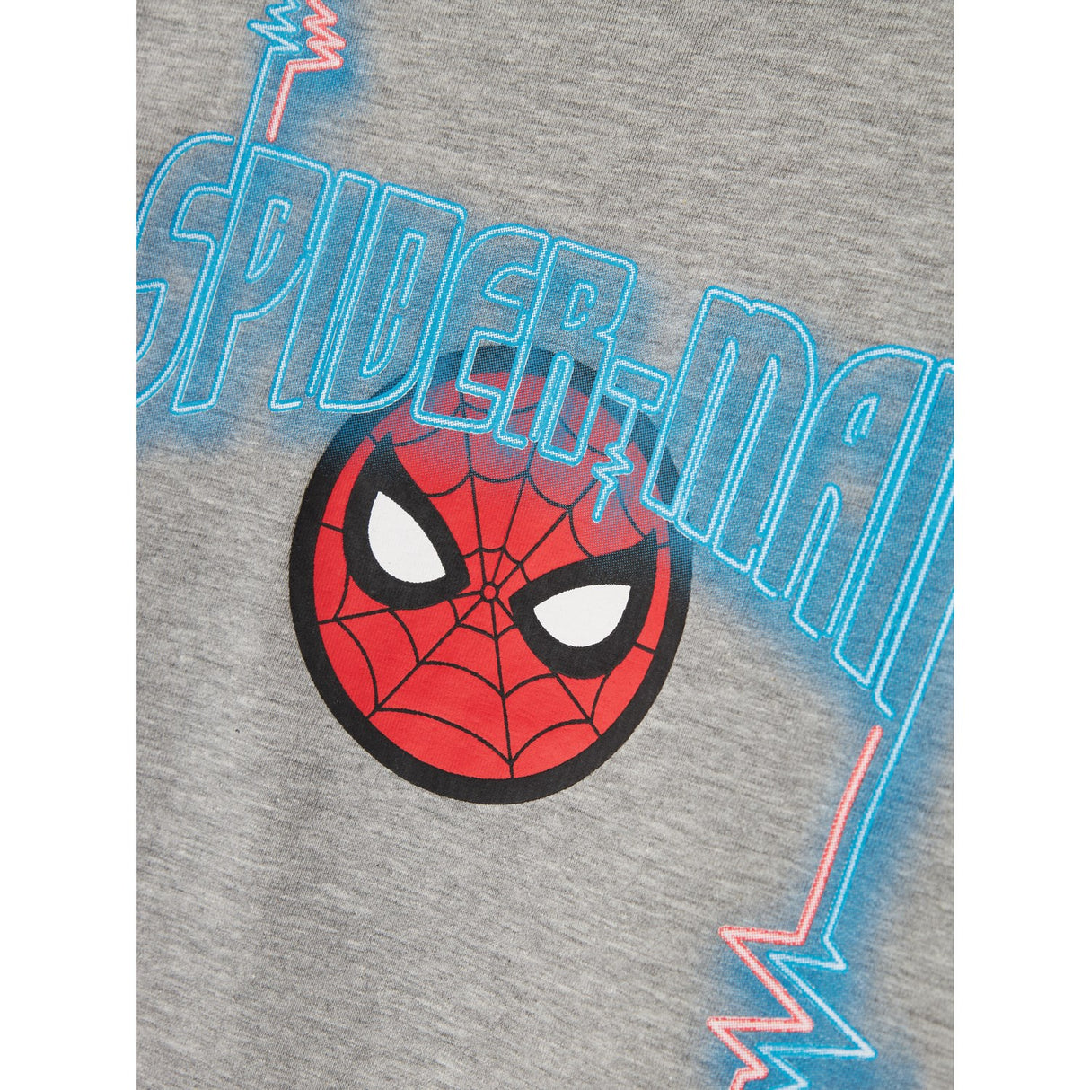 Name It Grey Melange Nmmjacinto Spider Ls Nreg Top Mar