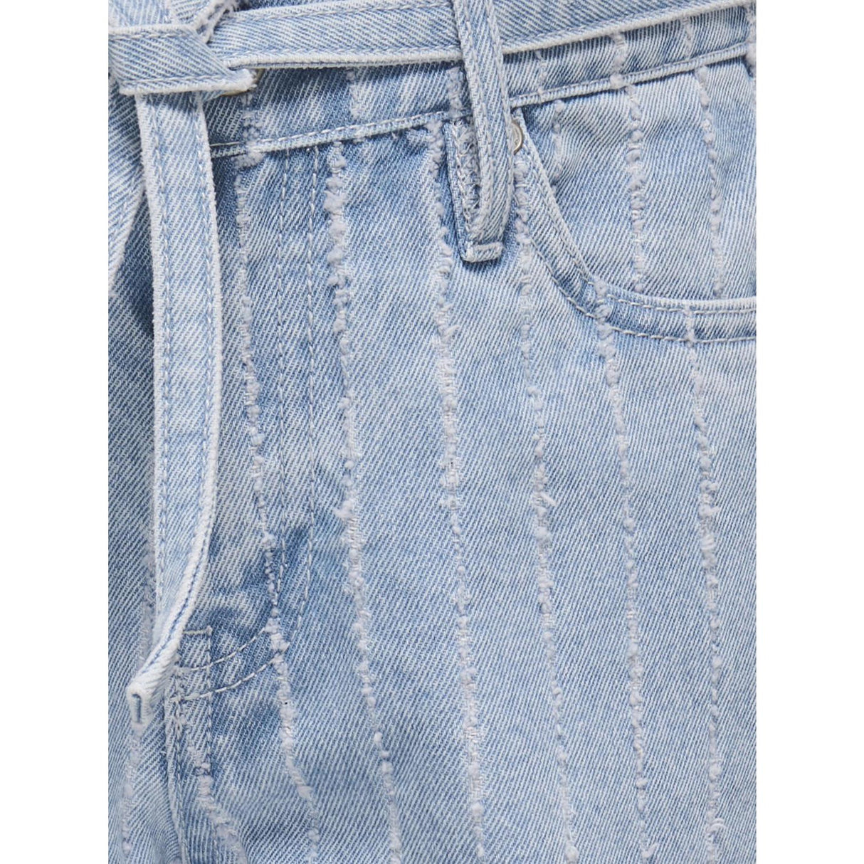 kids ONLY Light Blue Denim Stripe Koggianna Mw Straight Stripe Dnm York