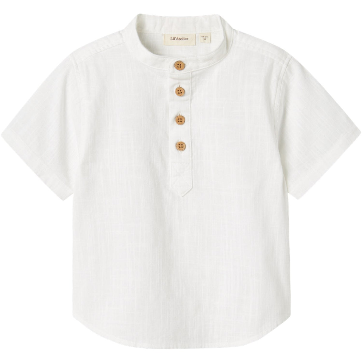 Lil'Atelier Coconut Milk Nmmhugo Ss Loose Shirt Lil