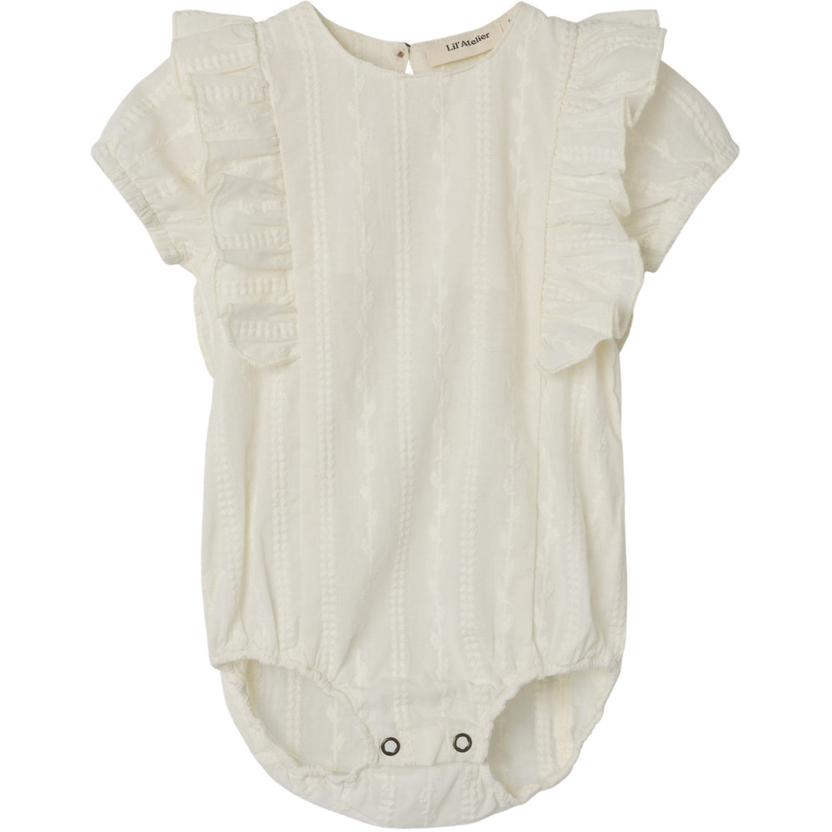 Lil'Atelier Coconut Milk Nbfjazelle Ss Loose Body Shirt Lil