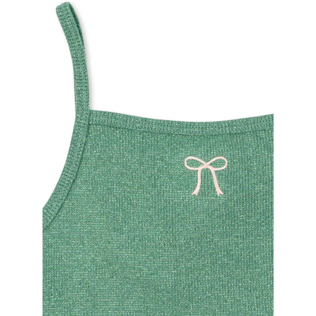 Konges Sløjd Bottle Green Roli Strap Dress