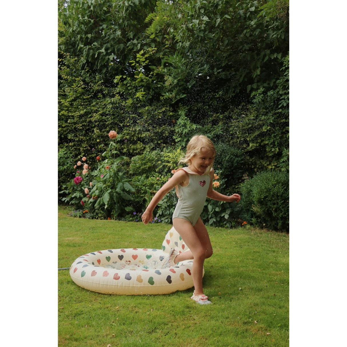 Konges Sløjd Blue Stripe Gina Swimsuit Grs