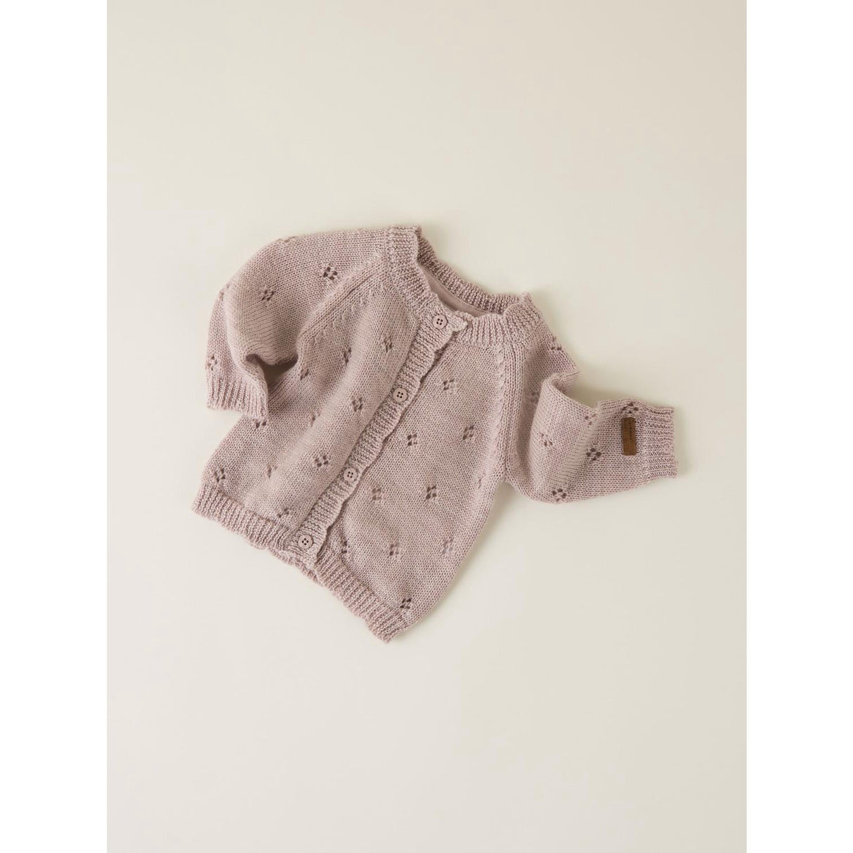 Name It Shadow Gray Nbfwrilla Wool Ls Knit Card