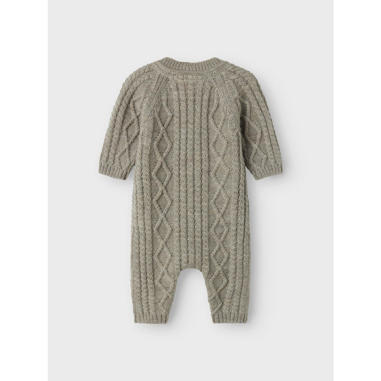 Name It Dried Sage Nbmwrilla Wool Ls Knit Suit
