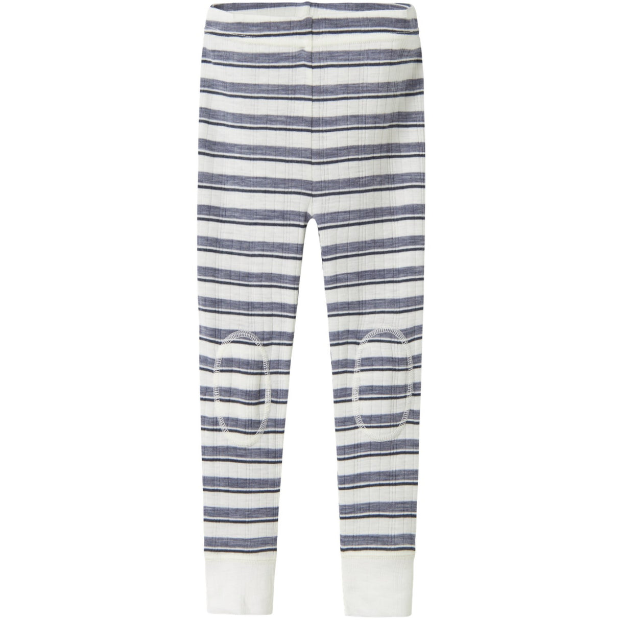 Name It Folkstone Gray Snow White Nmmwang Wool Needle Long Johns Noos