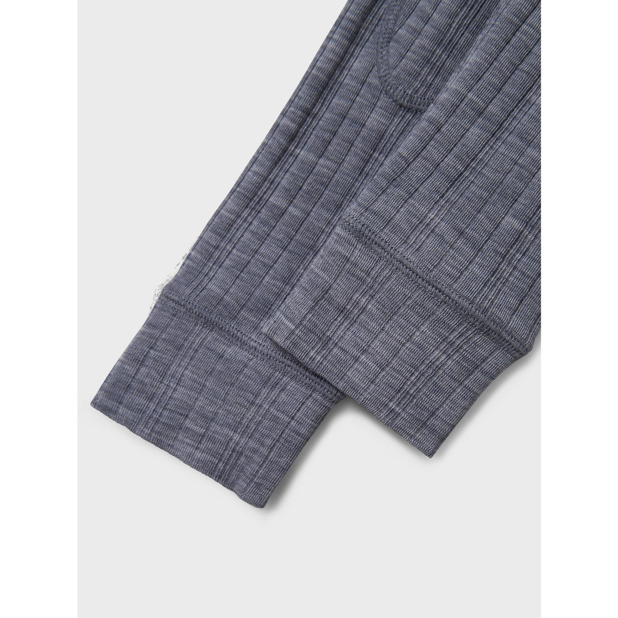 Name It Folkstone Gray Nmmwang Wool Needle Long Johns Solid Noos