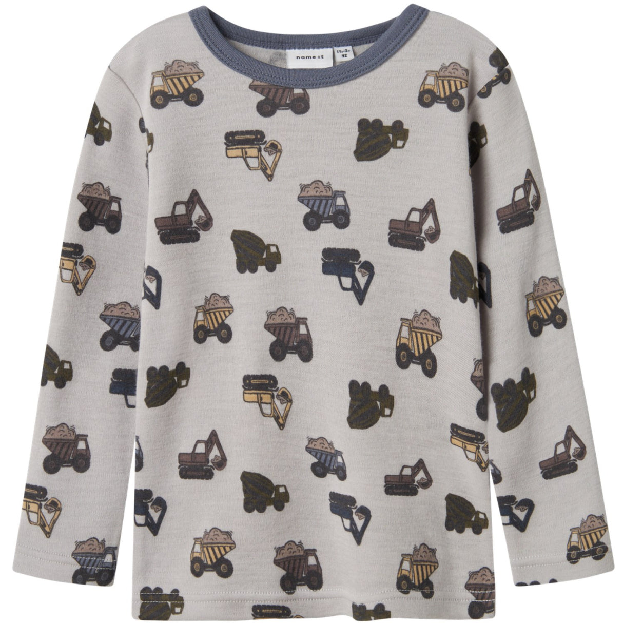 Name It Micro Chip Working Machines Nmmwillow Wool Ls Top