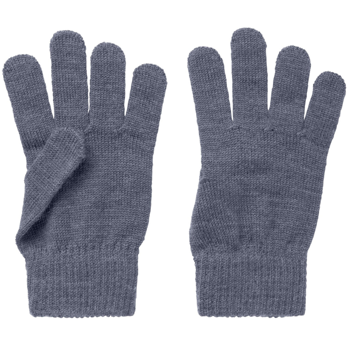 Name It Folkstone Gray Nkmwholla Wo/Bl Gloves
