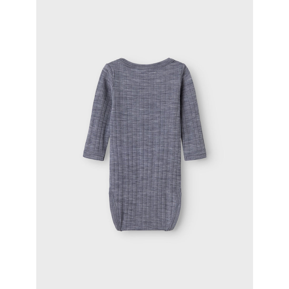 Name It Folkstone Gray Nbmwang Wool Needle Ls Body Solid Noos