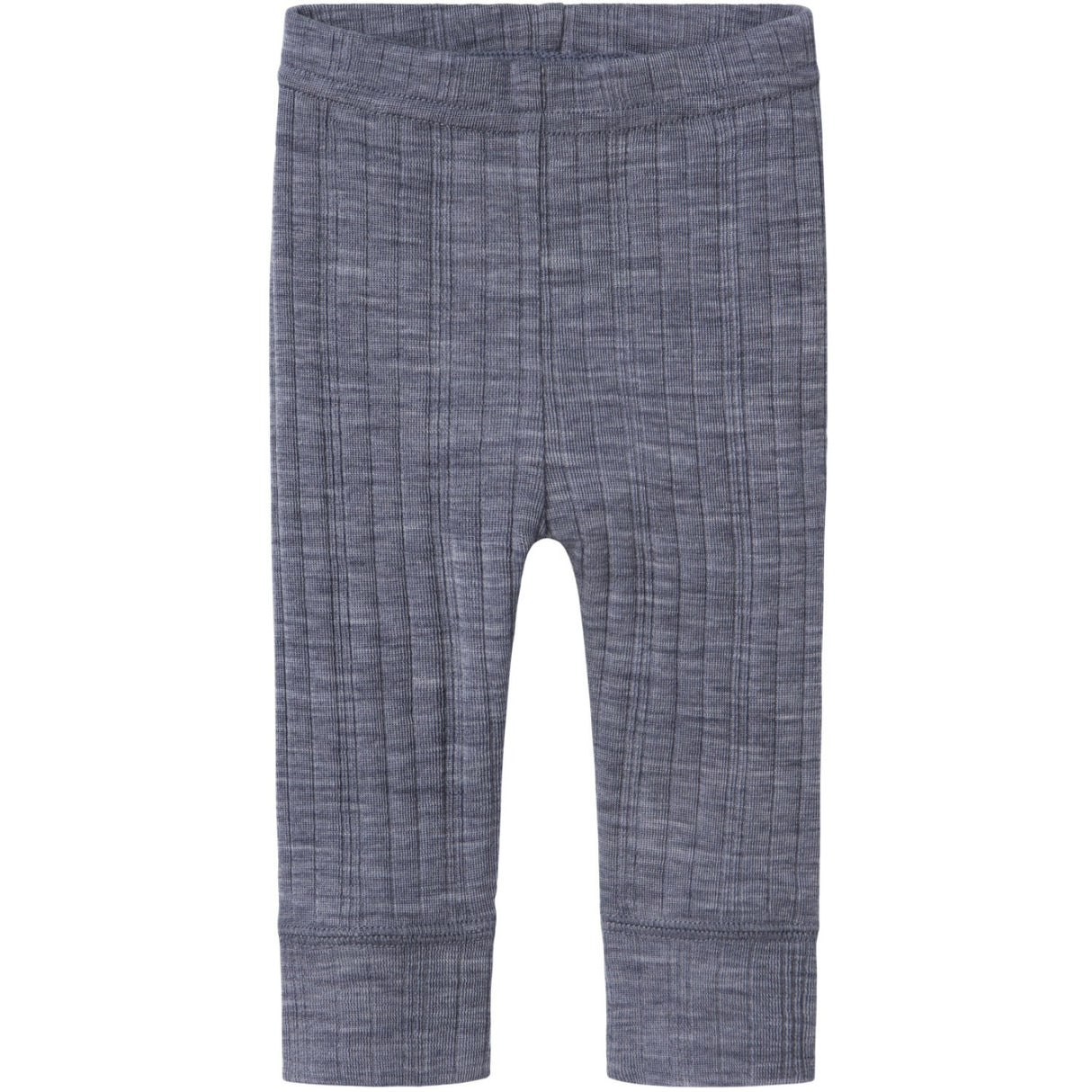 Name It Folkstone Gray Nbmwang Wool Needle Long Johns Solid Noos