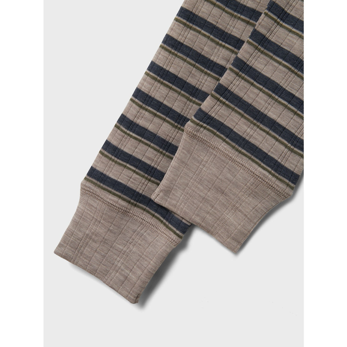 Name It Satellite Ombre Blue Nkmwang Wool Needle Long Johns Stripe